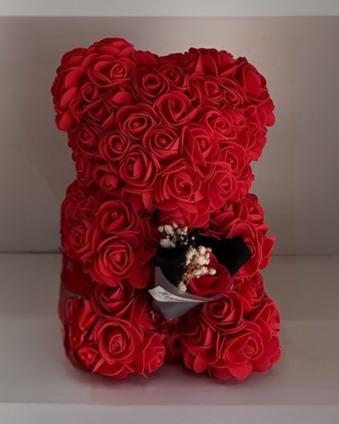 Peluche ourson en rose - My Flowers